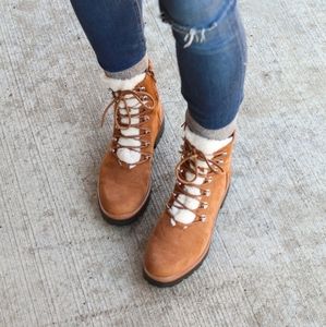 Marc Fisher Izzie suede shearling boots